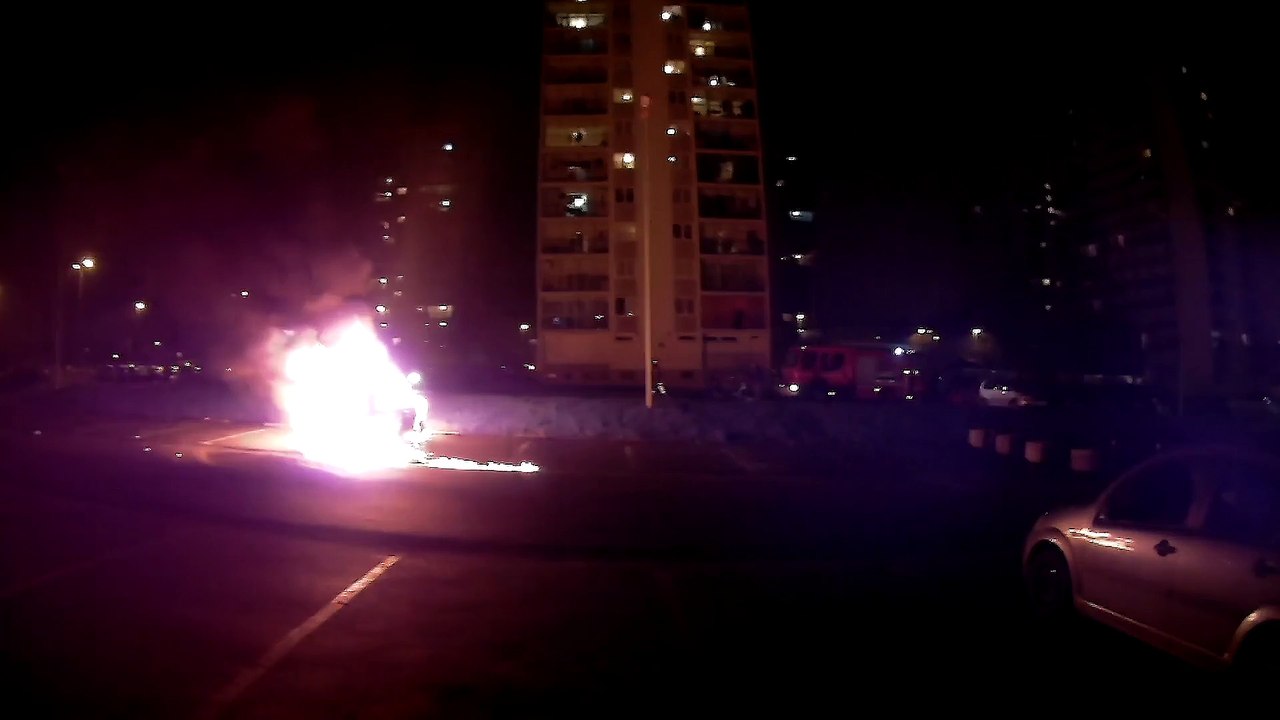 Brest-Info Incendie d'un véhicule