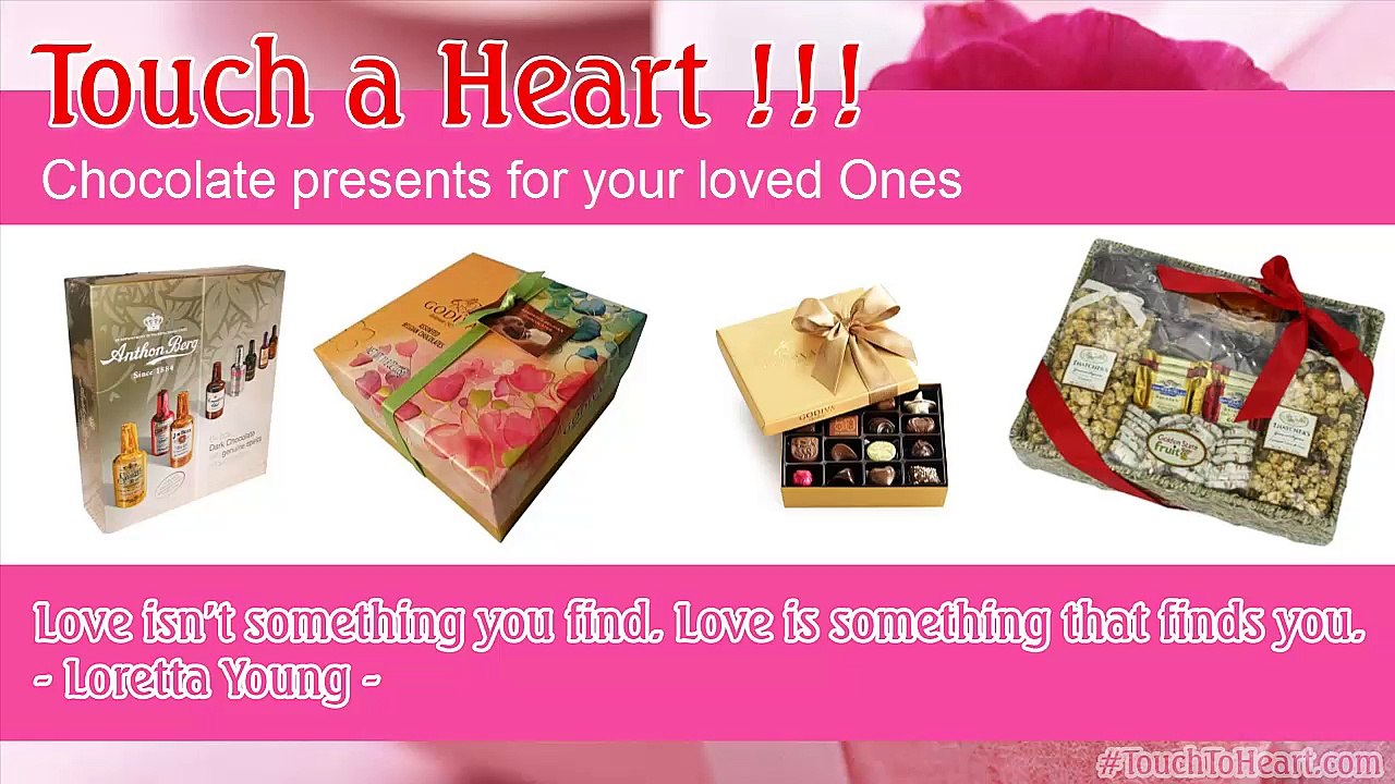 Chocolate presents for your loved Ones