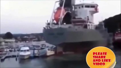 Shocking Ship and Boat Crash Compilation - корабль аварии - Video HD