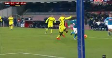 Red Card Dries Mertens - SSC Napoli 0-1 Inter Milan (19.01.2016) Coppa Italia
