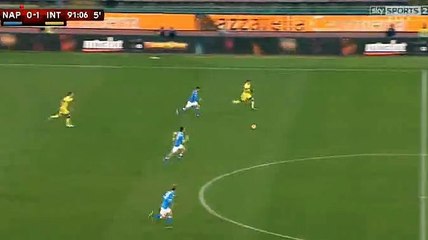 Adem Ljajic Goal - Napoli 0 - 2 Inter - 19-01-2016