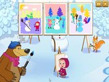 Развивающий мультфильм для детей. Маша и Медведь ИГРА для детей Кто нарисовал Masha and bear
