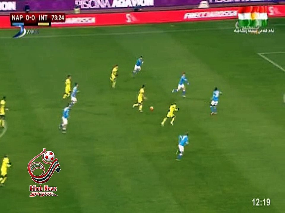 اهداف مباراة ( نابولي 0-2 انتر ميلان ) كأس ايطاليا