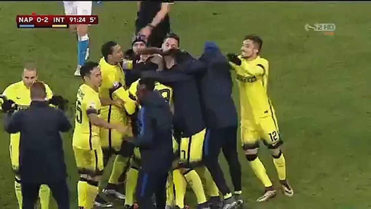 Adem Ljajić Goal HD - Napoli 0-2 Inter - 19-01-2016 Coppa Italia