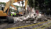 Comienza la demolición de la mansión de Pablo Escobar en Miami Beach