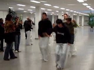 Telethon 2006 : course en sac 2