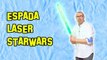 Como Hacer La Espada Láser de Star Wars | How To Make StarWars Lightsaber