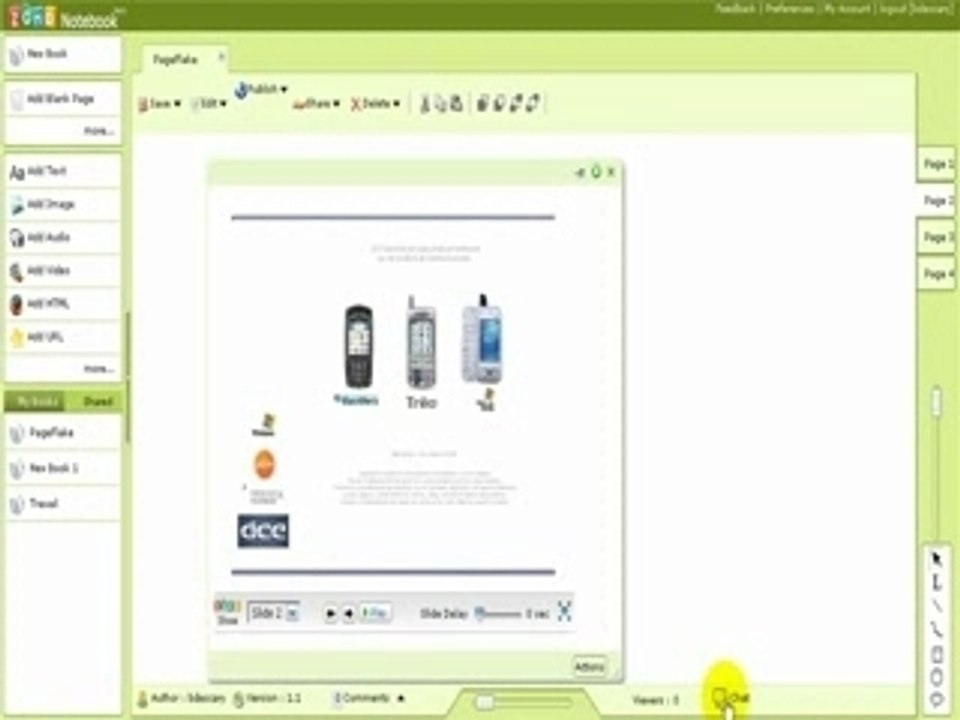 Zoho Notebook démo vidéo