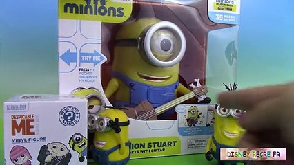 Minions Minion Stuart avec sa Guitare Mystery Minis ⓋⒾⒹéⓄ ⓋⒾⒹéⓄ