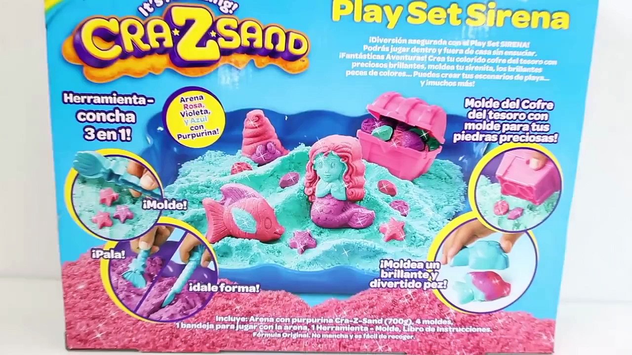 Larc*Z*SABLE Sirena Jeu Princesse Ariel La Petite Sirène, les Sirènes de la Cinétique de Sable Super Vidéo de Sable