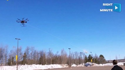 Drone Catcher Will Solve Future Drone Problems