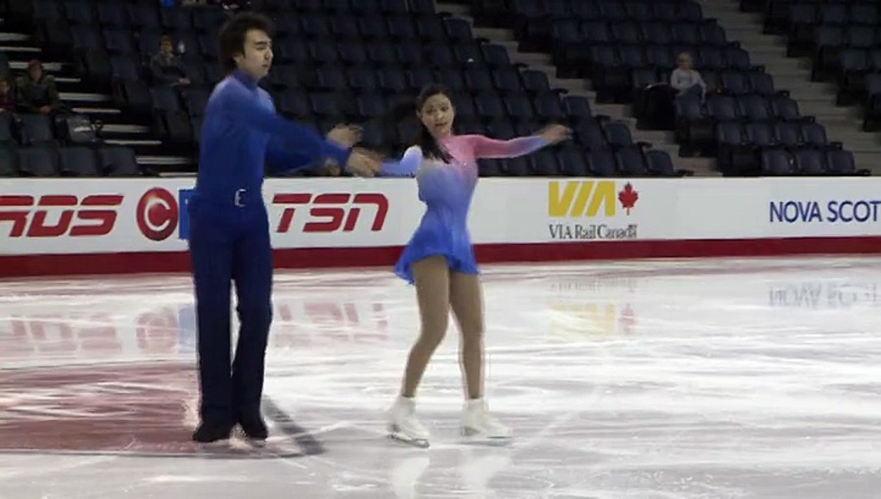 2016 CTNSC Novice Pairs Short Program - LOPEZ/SCHREIBER