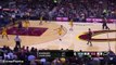 LeBron James Shoves Stephen Curry - Warriors vs Cavaliers - January 18, 2016 - NBA 2015-16 Season