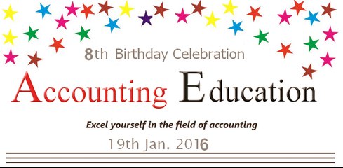 Celebrate 8th Birthday of Accounting Education
