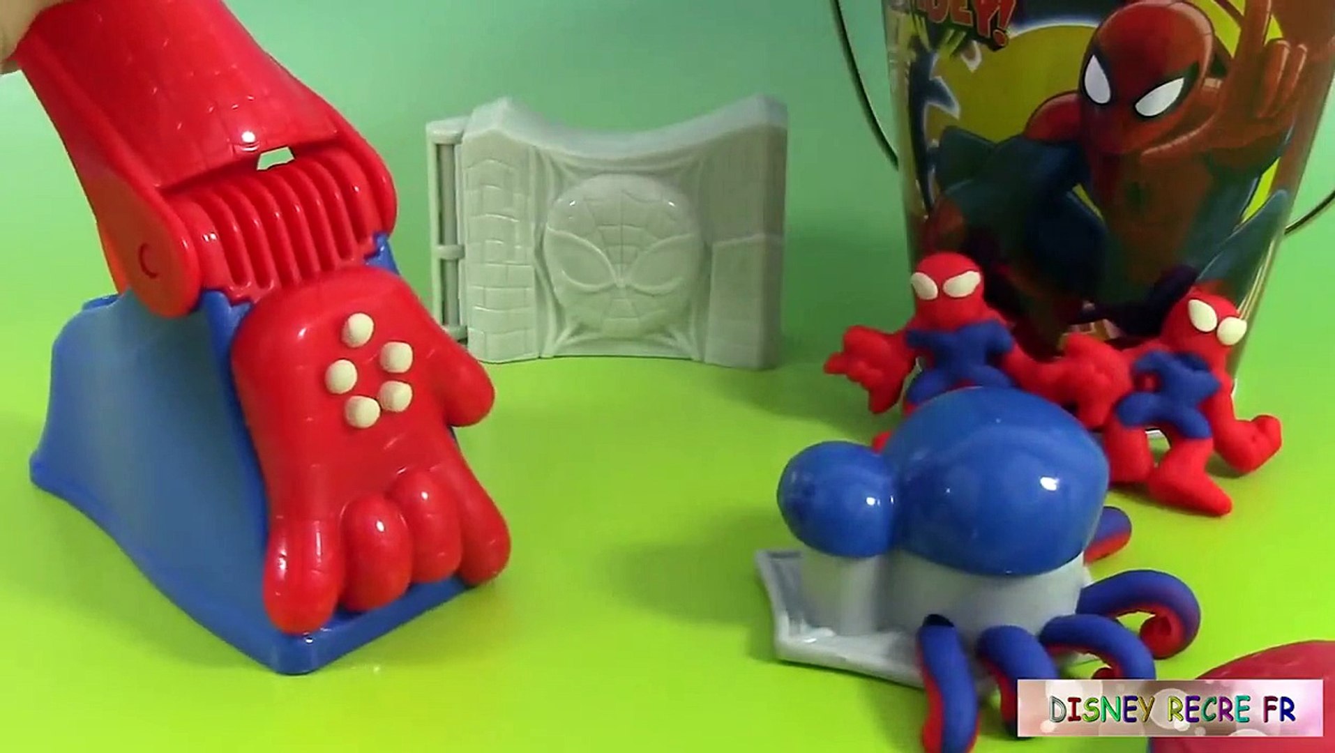 Pâte à modeler Play Doh Spiderman Outils Super Héros - Vidéo