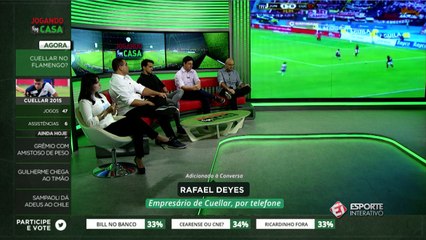 Flamengo muito perto de Cuellar