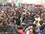 Employees protest against proposed privatization of WAPDA.