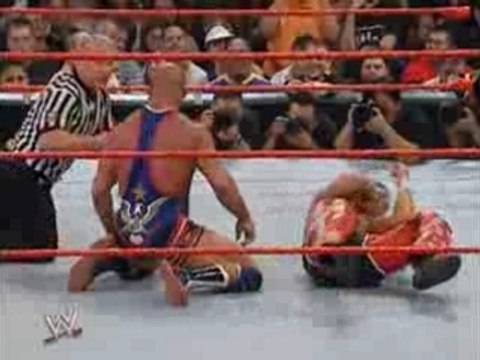 Kurt Angle vs. Shawn Michaels II, WWE Vengeance 2005, Part 2