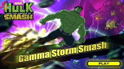 HULK AND THE AGENTS OF SMASH GAMMA STORM SMASH MARVELS Çizgi Film Çocuklar İçin Video