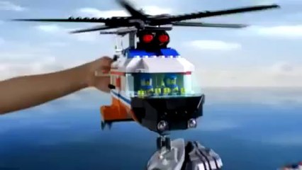 ВЕРТОЛЕТ БЕРЕГОВОЙ ОХРАНЫ Лего Сити HELIKOPTER STRAŻY PRZYBRZEŻNEJ Lego City