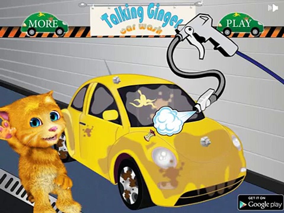 Talking Ginger Car Wash/Говорящий Джинжер Моет Машину