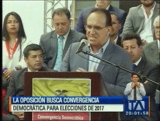 Ramiro González se suma a una convergencia democrática