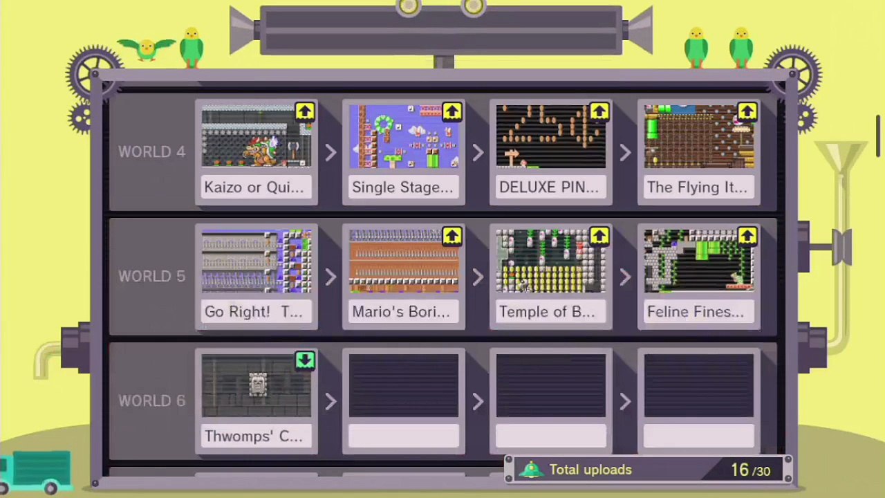 Super Mario Maker - Viewer Levels - Name: "nacrose kaizo" - ID: BBB6-0000-0198-A245