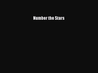 [PDF Download] Number the Stars [PDF] Online