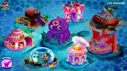 Deniz Kızı Mermaid Princess Underwater Fun Çizgi Filmi Oyunu Çocuklar İçin Video