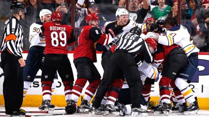 Sabres & Coyotes Get In Brawl After Game