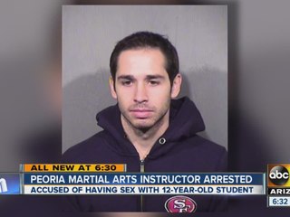 Peoria martial arts instructor arrested