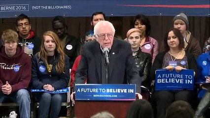 Bernie Sanders Rally in Iowa 1-19-2016
