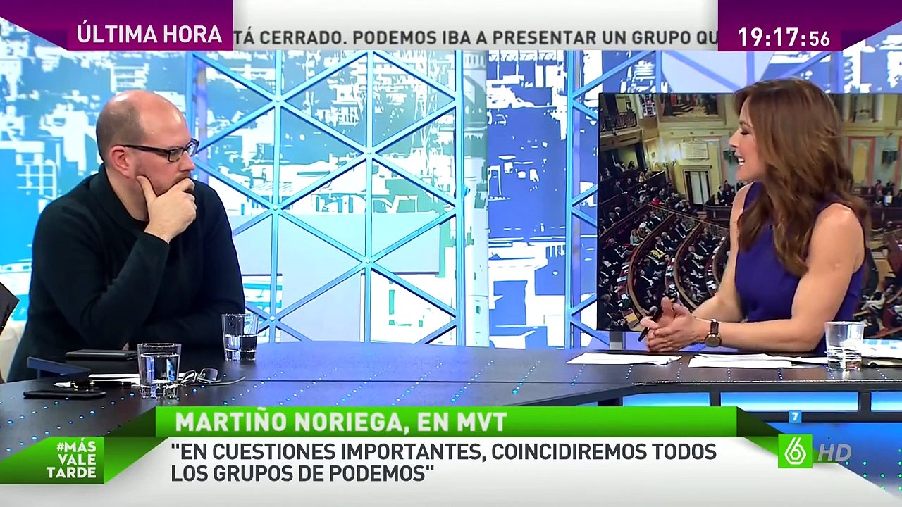 Martiño Noriega en MAS VALE TARDE [19/01/2016]