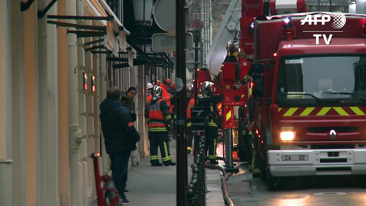 Großbrand im Pariser Luxushotel Ritz