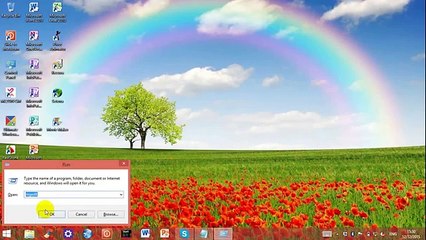Add a welcome message at startup on Windows 8.1