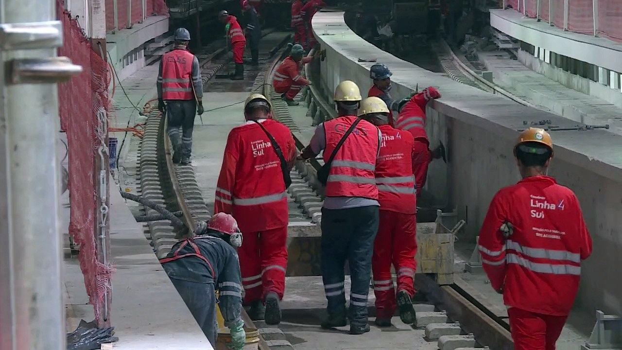 Linha 4 quase pronta no Rio