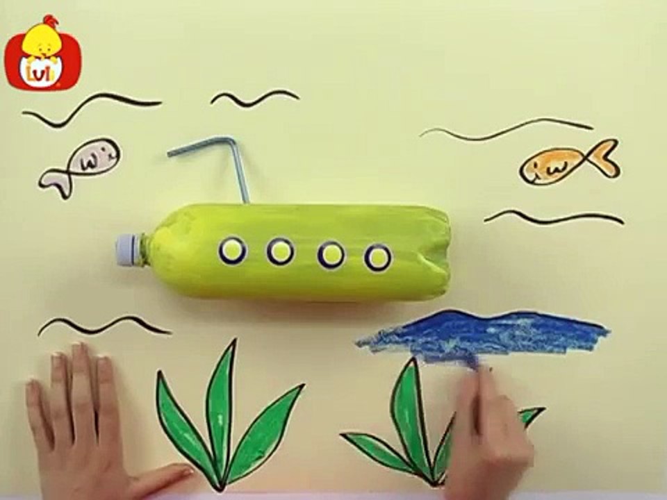 Kunszt Kącik Okręt podwodny i piskląt, dla dzieci