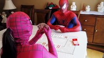 Spiderman vs Pink Spidergirl vs Joker in Real Life! Spidergirl Hypnotized! Superhero Movie