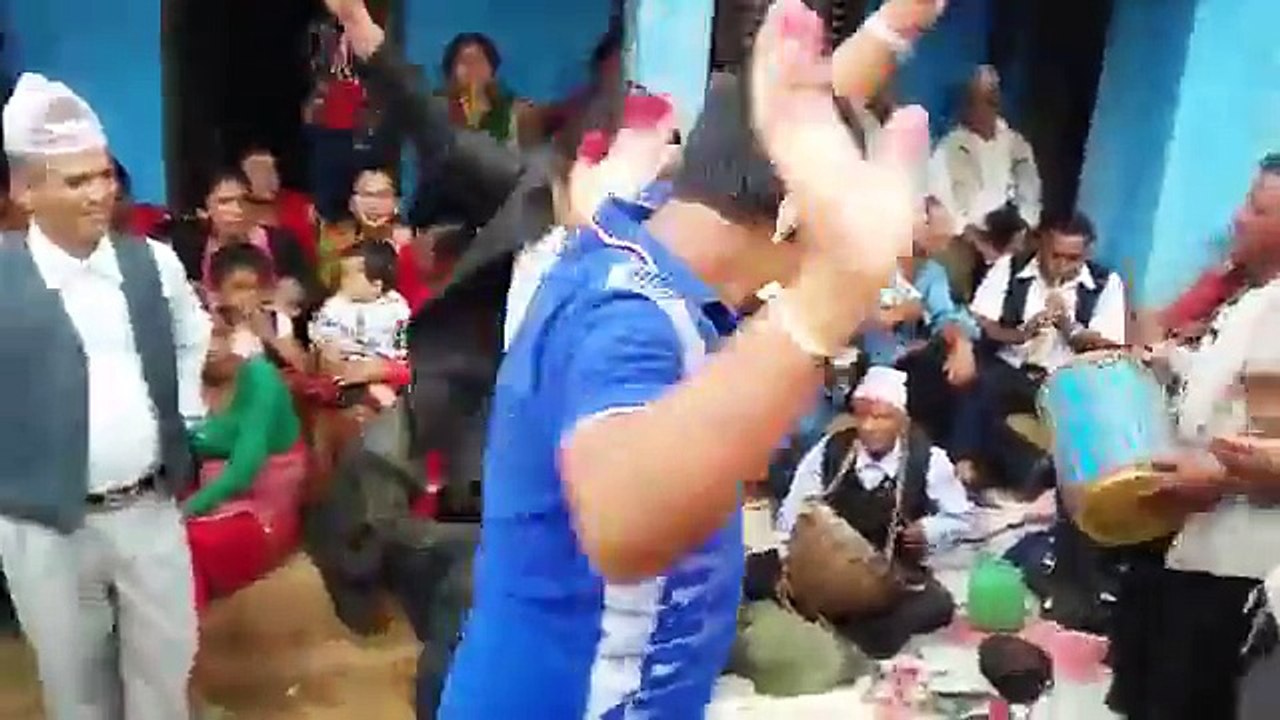 Nepali panche baja funny dance