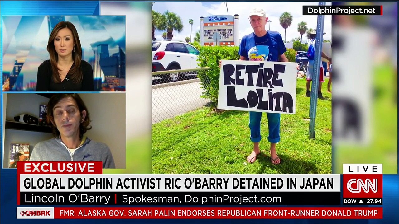 Dolphin Activist Ric O'Barry Detained in Japan