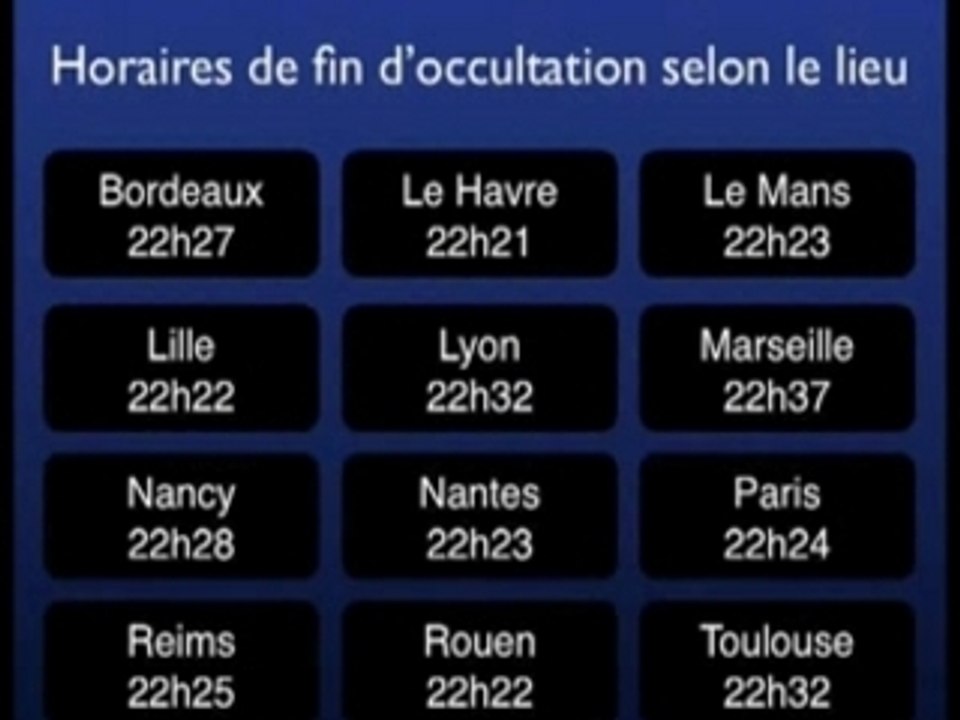 occultation de saturne par la lune 22/05/2007(1