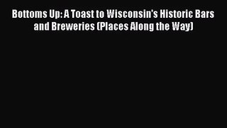 Download Bottoms Up: A Toast to Wisconsin's Historic Bars and Breweries (Places Along the Way)