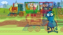 Edi Blue hayvanat bahçesinde - Eğitici çizgi film - Bulmaca oyunu