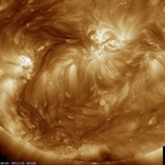 Capta NASA explosión solar