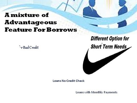 Monthly Payment Loans No Credit Check - Exclusive Financial Offer for Short term Needs