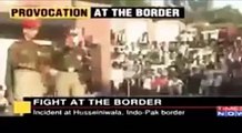Wagha Border Parade Fight - Pakistan vs India