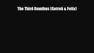 The Third Omnibus (Gotrek & Felix) [PDF] Online