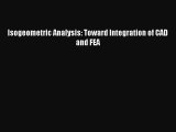 PDF Download Isogeometric Analysis: Toward Integration of CAD and FEA Download Full Ebook