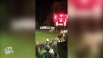 deer Crashes High School Football Game | Rein-deer Delay