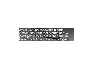 Zyxel ES108A V2 switch 8 ports